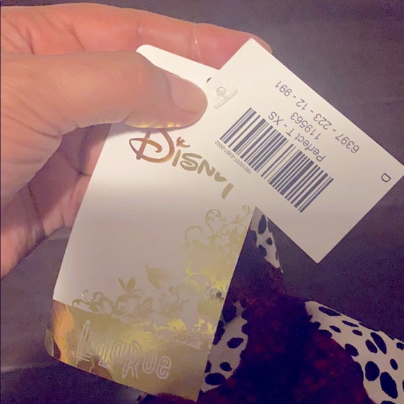 Disney Perfect T Lularoe XS NWT Cruella de Vil - Picture 5 of 7